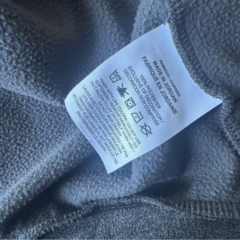 3 for $15 deal/ Nike Kids Charcoal Full-Zip Hoodie 6/7 XS - Picture 6 of 8